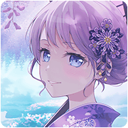 一輪、幽玄に挿して