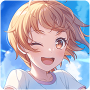 波打ち際、弾ける笑顔