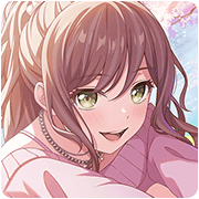 桜影に揺れる光